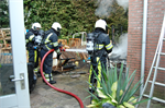 Prio 1 Woningbrand NB Middel BR Keet Hok Schuurtje Wyldpaed Kollumerzwaag